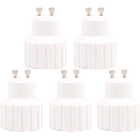 GU10 til GU10 lampefatningsadapter - lampeadapter - fatningsadapter til halogen- og LED-lamper