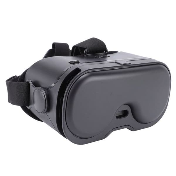 VR-headset – 120° justerbar FOV, anti-blåt lys – Bluetooth-controller – iPhone/Android – Sort