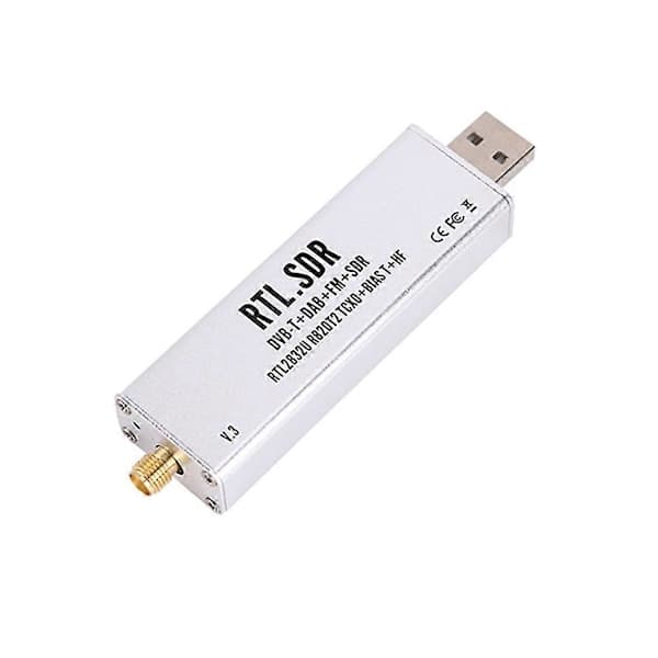 RTL SDR-mottaker V3 RTL2832U 0,1MHz-1,7GHz TCXO-mottaker med antenne
