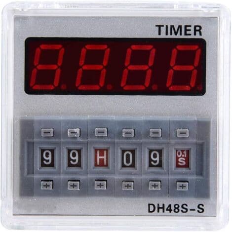 DH48S-S digitalt display cyklustid AC/DC24V relæ