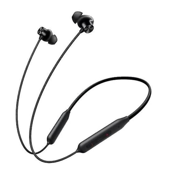 OnePlus Z2 Neck Bluetooth-hodetelefoner Svart Tilgjengelig for iPhone og Android
