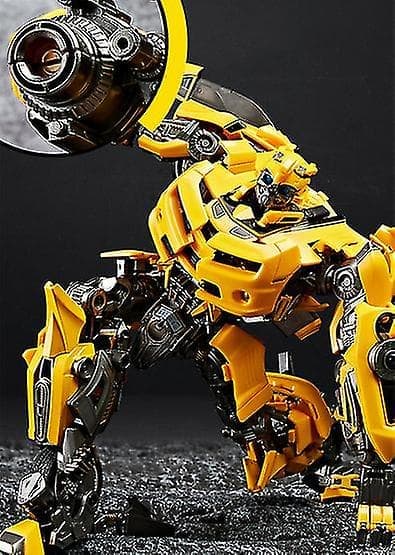 Transformers 28cm Robot Autobots Actionfigurer Legetøj Bumblebee Med Våben Køretøj Transform