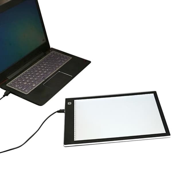 LED-lyspad for tegning XP-Pen DC A4 med klips
