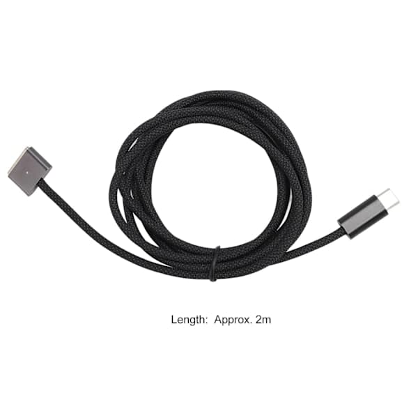 MagSafe 3-opladerkabel 2m - USB-C black