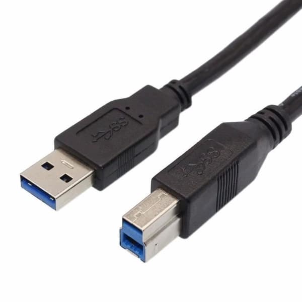 Audio-Video-kabler, USB-printerkabel USB 3.0 Type A han til B han AM til BM scannerkabel 50 CM