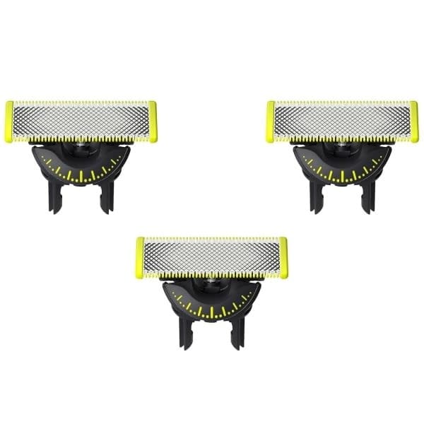 Høykvalitets erstatningsblader til Philips OneBlade 360 Graders Roterende Trimning 3 stk