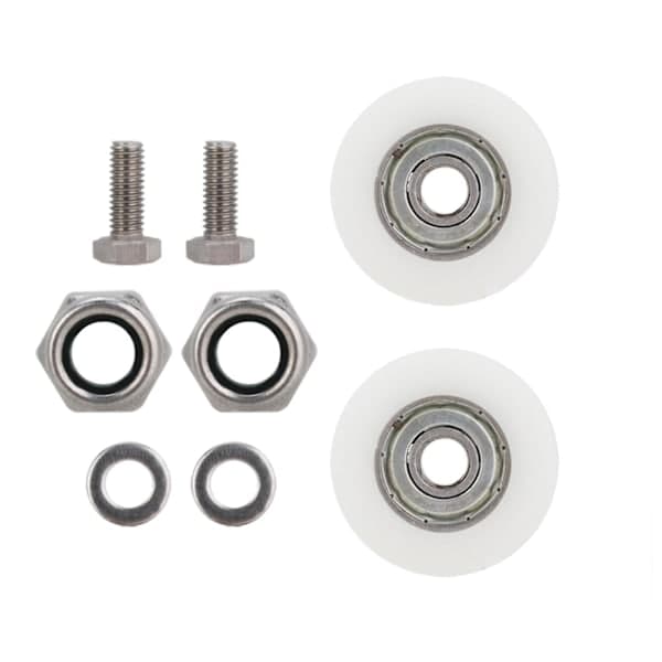 30 mm diameter Elite drivhusdørhjul udskiftningssæt