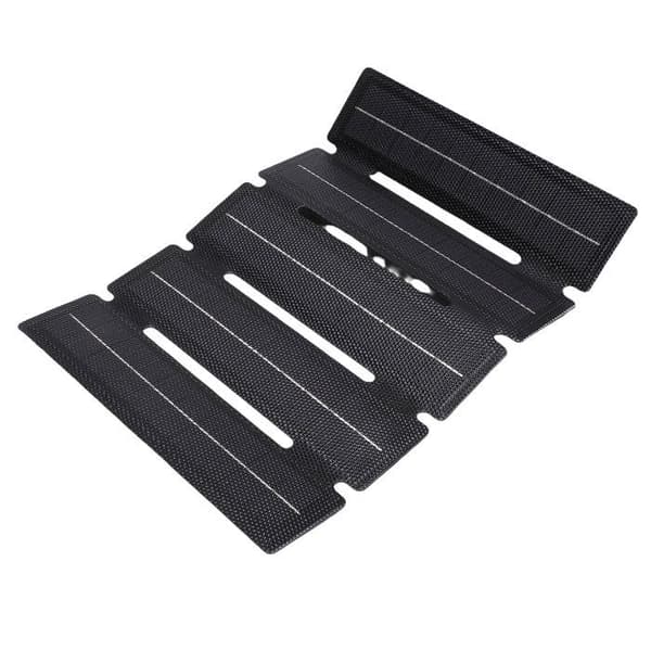 25W Foldbart Solpanel – Ultratyndt 5-lags ETFE – 23.3×33 cm – til camping og vandreture