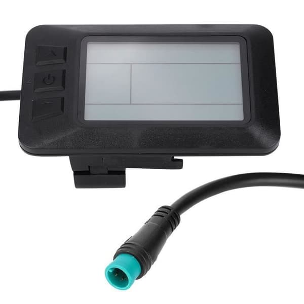 KT-LCD7 LCD-instrument til elcykelkonvertering med vandtæt USB-stik