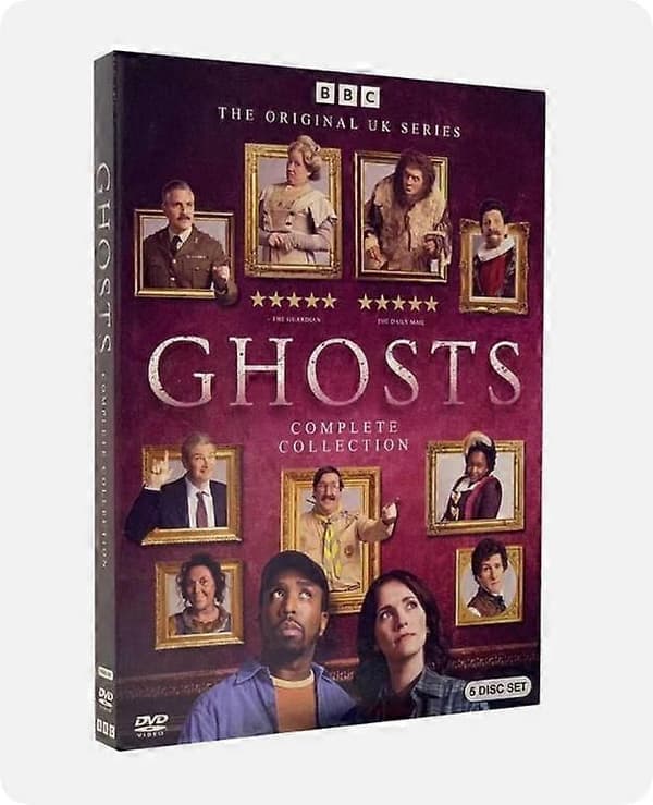 Ghosts: Komplet serie sæson 1-5 (DVD 5-disc boks sæt)