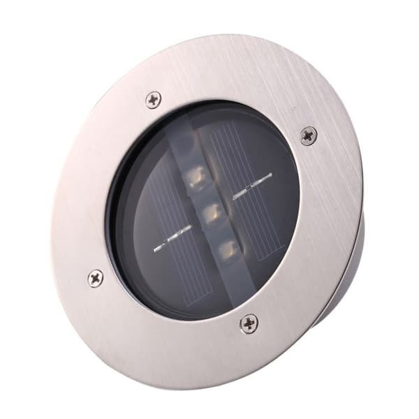 Solar LED underjordisk lys for uteplass, hage, vei