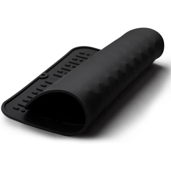 Tørremåtte (sort) XL silikone til opvask 45 x 40 cm Livstidsgaranti