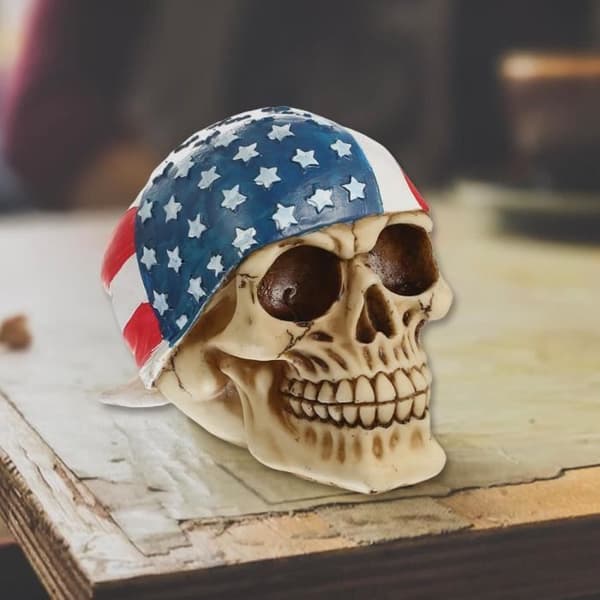 Figurin - Hartsskalle - Halloween-dekoration - Vardagsrumstillbehör - Unisex
