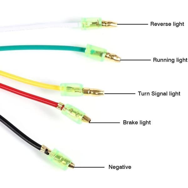 20 LED ryggelys for lastebiler, tilhengere, osv. (12V)