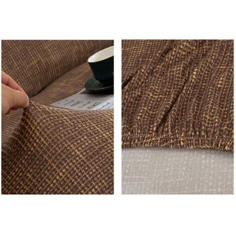 Strækbar sofabetræk uden armlæn – Polyester og spandex – Elastisk pasform til sovesofa 180-220cm – Maskinvaskbar