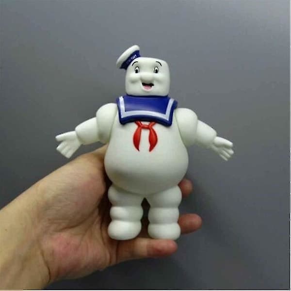 Marshmallow Man + Slimer Grøn Spøgelse Ghostbusters Action Figur Børnelegetøj Dukker