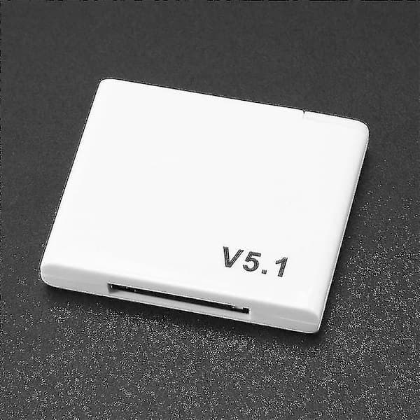 30-pin Bluetooth 5.1 lydmottaker A2dp Mini trådløs adapter for 30-pin analog høyttaler