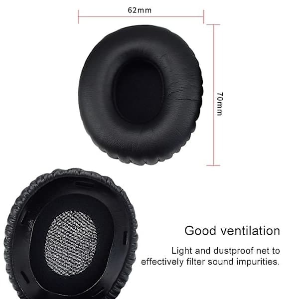 2st hörlurskuddar för Sony MDR-10RC