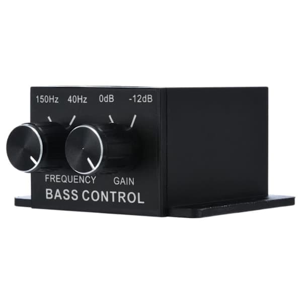 Bil Ljudkontroller Förstärkare Bas Subwoofer Stereo Equalizer Kontroller 4 Rca