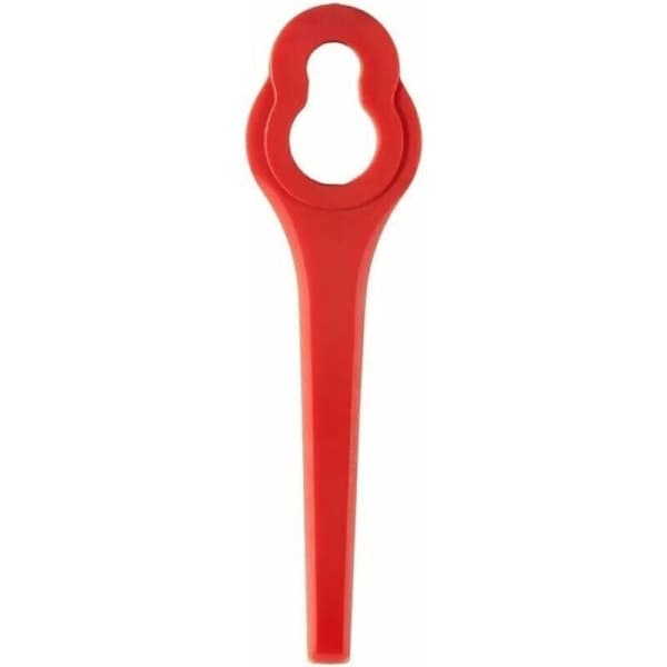 Pakke med 50 kompatible kniver for Ferrex Aldi Far 20-i gresstrimmer, erstatningskniver for batteridrevne gresstrimmere.