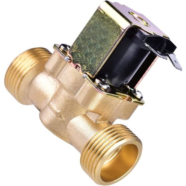 24V 3/4\" Normalt Lukket Elektrisk Magnetventil i Messing