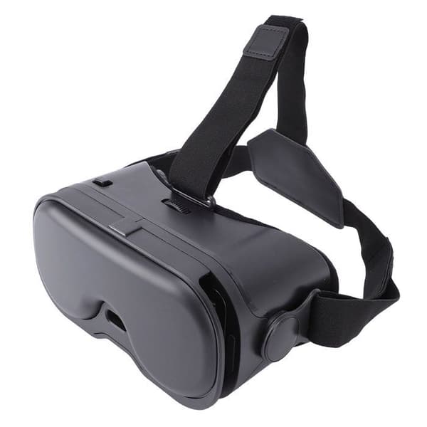 VR-headset – 120° justerbar FOV, anti-blåt lys – Bluetooth-controller – iPhone/Android – Sort
