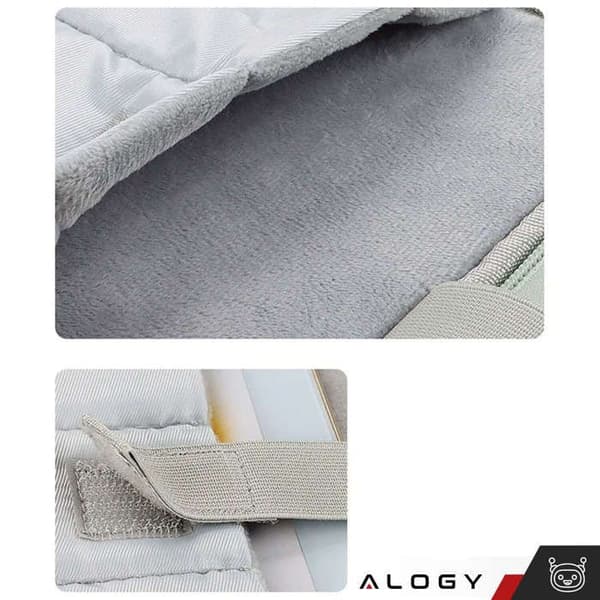 11-tommer tablet-etui - Alogy - Slide - Sort - Kompatibel med flere modeller - Vandtæt
