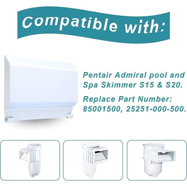 Pentair 85001500 skimmer erstatnings klaffventil tilbehør S - 20