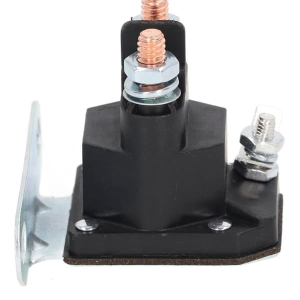 Startsolenoid – 030817 – 12V DC – til Hustler plæneklipper – sort