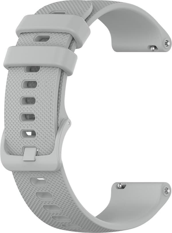 Passer til Garmin Vivoactive 4s - 40mm - Grå - Silikone armbånd