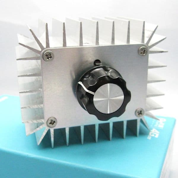 AC 220V 5000W SCR Spenningsregulator Motor Hastighetskontroller Lysdimmer Dimmer Termostat 5000W M