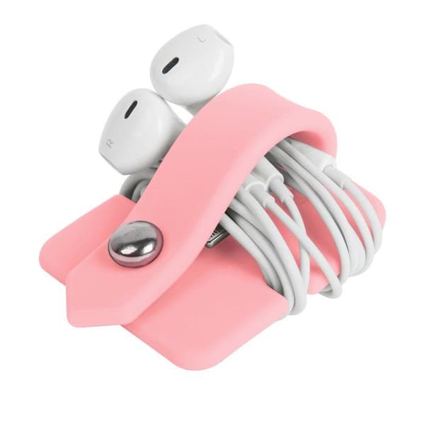Hörlurskabelorganisatör / Förvaringsfodral för hörlurar / Kabelvinda – 2-pack