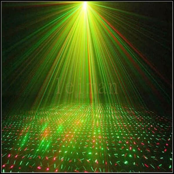 Blåt lys Mini Pointer Projektor DJ Disco Laser Scenebelysning til julefest Display Klub