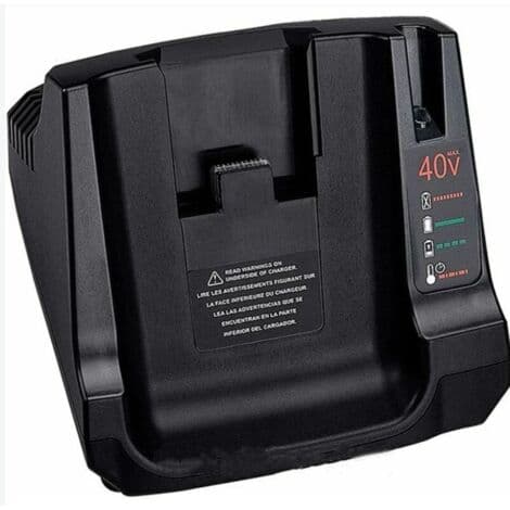 Egnet for Black & Decker LCS36 36V/40V batterilader, elektroverktøylader for litiumbatterier