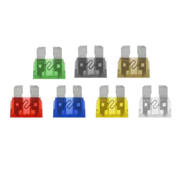 SUPER 220PCS Bil säkringar 5 7.5 10 15 20 25 30AMP