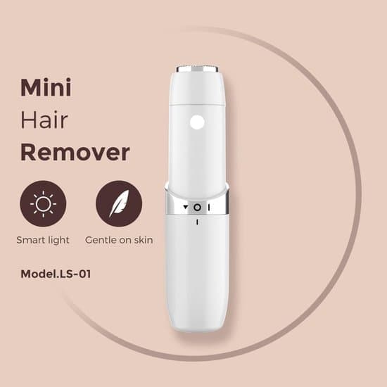 Premium Epilatorsæt til kvinder med LED-lys, ledningsfri USB genopladelig hårfjerning til ansigt, ben, bikini