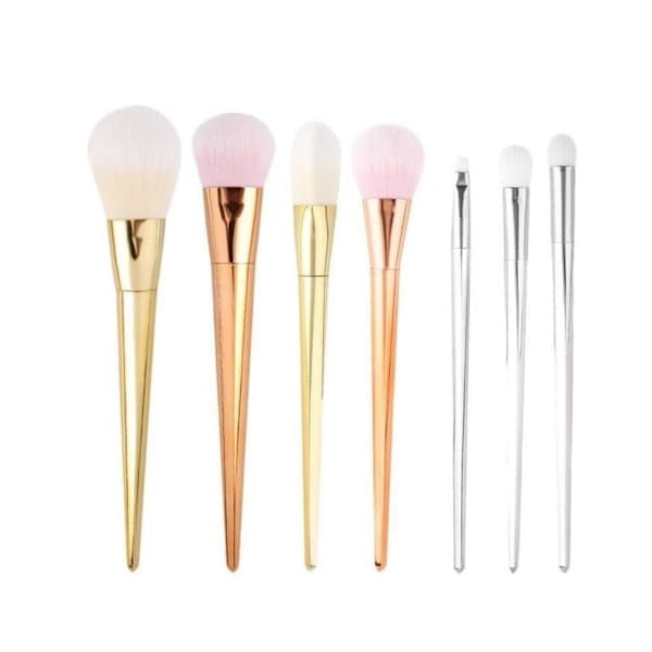 20 stk. Makeup børster - Rosaguld Rosaguld