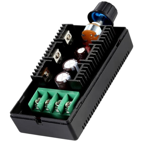 Justerbar 9-50V/40A/2000W DC hastighedsregulator til motorer