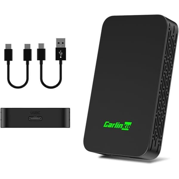 Langaton Carplay-sovitin - Carlinkit 5.0 - WiFi - Bluetooth - Android/iOS-yhteensopiva