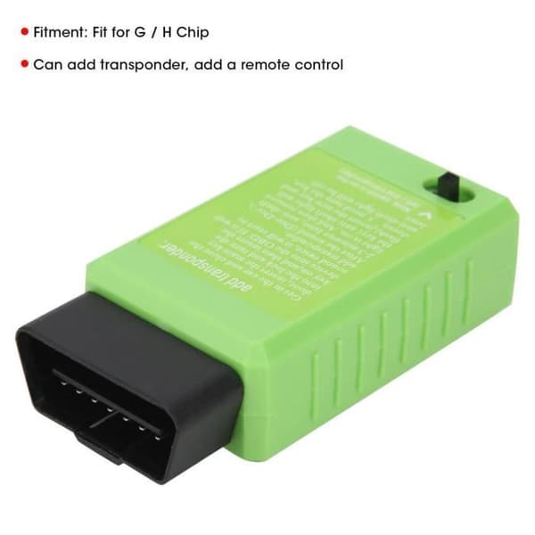 Nøkkelprogrammeringsenhet - Fdit - G/H-brikke - Grønn - Universal - OBD