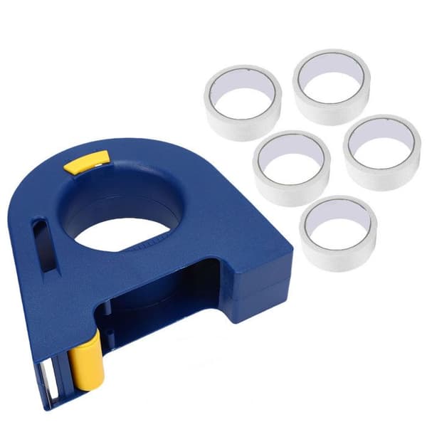 35 mm tejphållare – Ergonomisk ren skärning – Vägg-/golvfärg