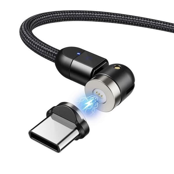 USB-kabel - MCE474 - 1 m - USB Type-C - Magnetisk forbindelse