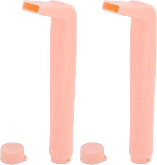 Hiccup Relief Straw - Matkvalitetsplast Kompakt Design for Voksne og Barn