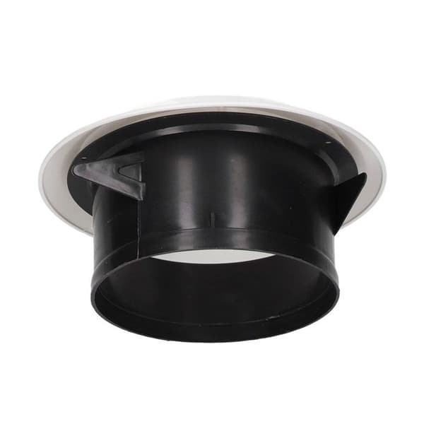 Rund ventilationsrist – 152 mm – Fast solskærm – til badeværelse, køkken