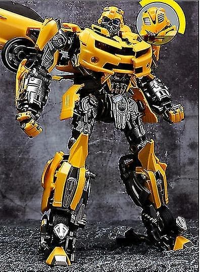 Transformers 28cm Robot Autobots Actionfigurer Leker Bumblebee Med Våpen Kjøretøy Transformasjon