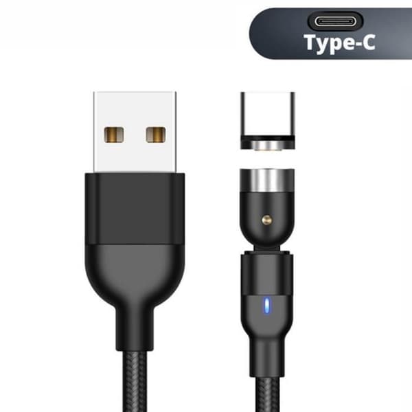 USB-kabel - MCE474 - 1 m - USB Typ-C - Magnetisk anslutning