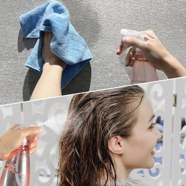Et sett med 3 sprayflasker