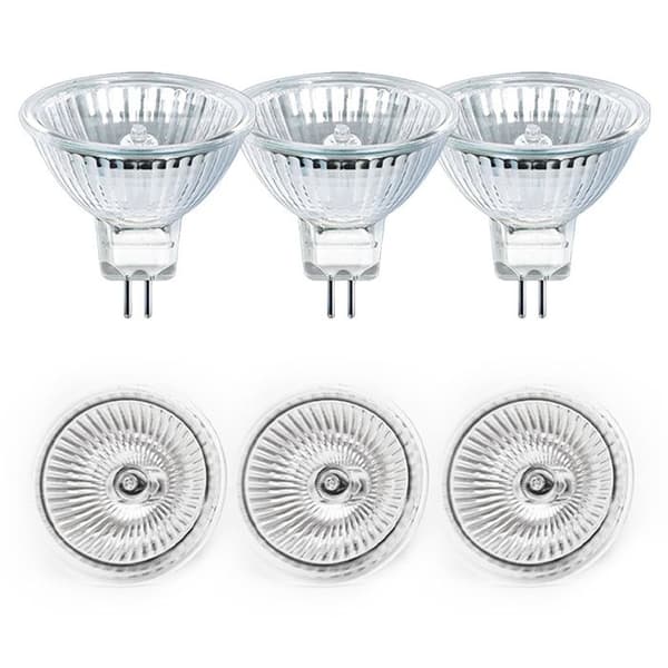 12V 35W GU5.3 Halogen Spotlampa, Varmvit Bas, Dimbar, 6 stycken 35W