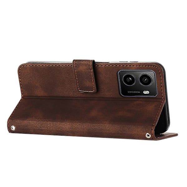 Dream Triangle Läderfodral med Lång Snodd för HMD Pulse Pro Brown