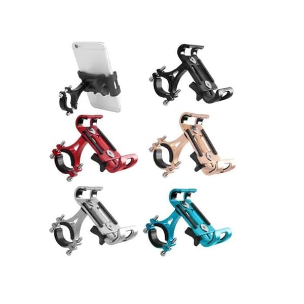 Mobiltelefonholder, cykelstyrholder til motorcykel, sort